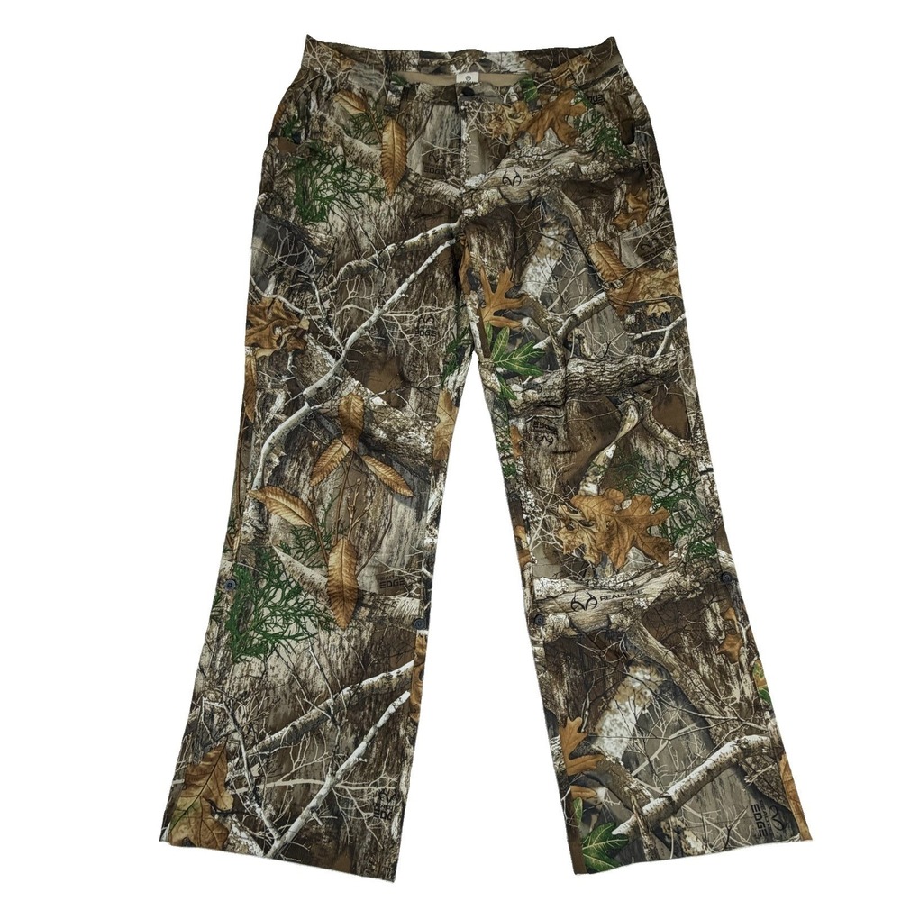 Magellan Outdoors Realtree Men's Cargo Pants XL Performance Hunting Adjust Waist
